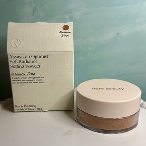 Rare Beauty Always an Optimist Soft Radiance Setting Powder - Medium Deep - NEW